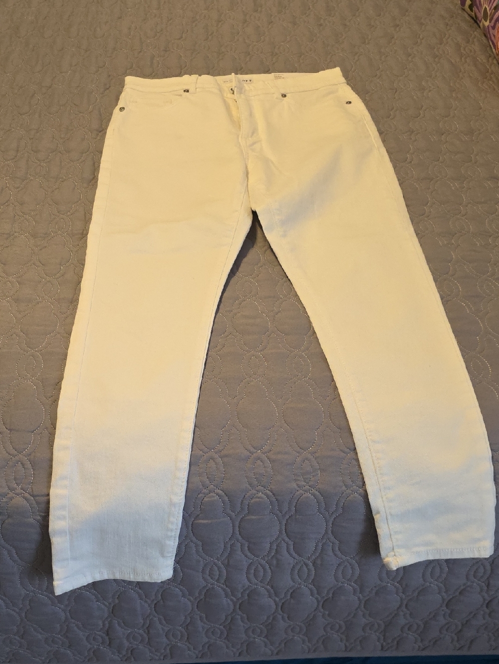 LOFT Womens White Jeans